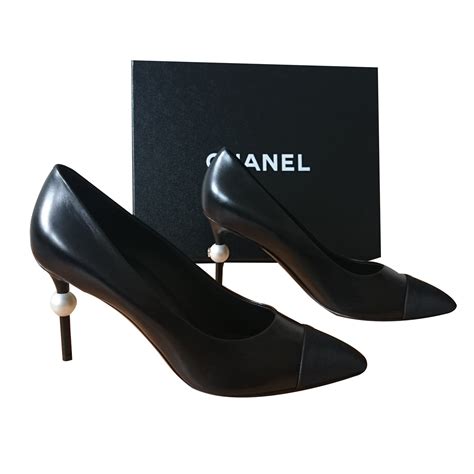 image escarpin femme chanel|chanel high heels shoes.